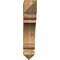 Ekena Millwork Olympic Arts & Crafts Rough Sawn Bracket, Western Red Cedar, 4"W x 20"D x 20"H BKT04X20X20OLY03RWR - alternate 4
